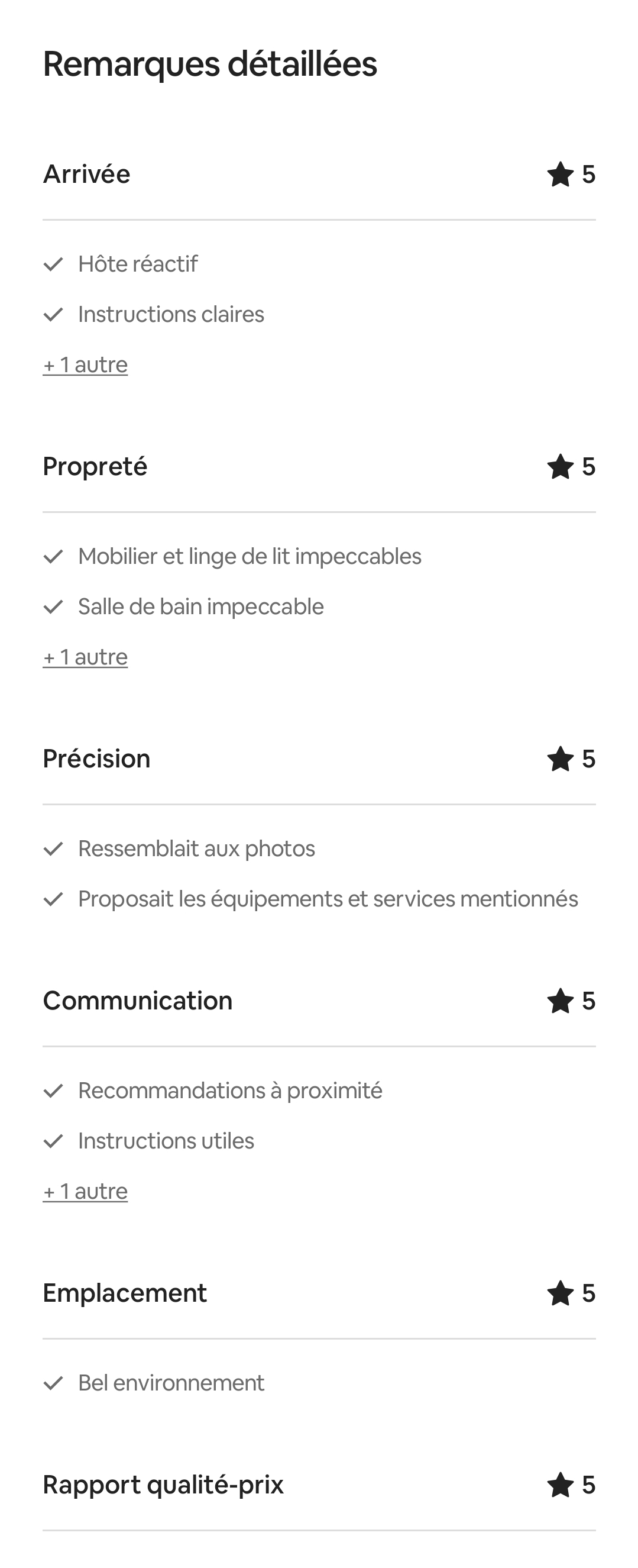 Commentaire Airbnb 2